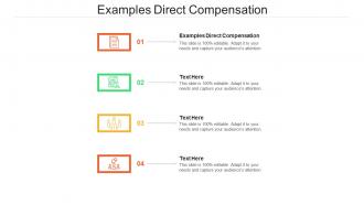 Examples direct compensation ppt powerpoint presentation summary background images cpb