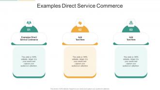 Examples Direct Service Commerce In Powerpoint And Google Slides Cpb