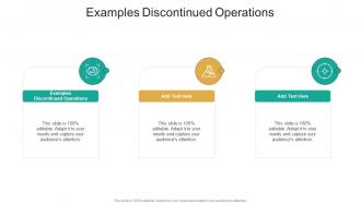 Examples Discontinued Operations In Powerpoint And Google Slides Cpb
