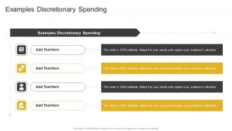 Examples Discretionary Spending In Powerpoint And Google Slides Cpb