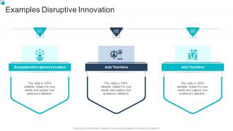 Examples Disruptive Innovation In Powerpoint And Google Slides Cpb
