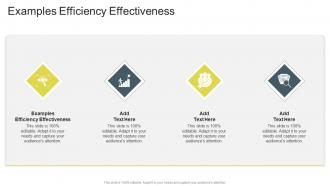 Examples Efficiency Effectiveness In Powerpoint And Google Slides Cpb