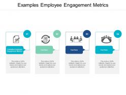 Examples employee engagement metrics ppt powerpoint presentation gallery format cpb