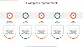Examples Empowerment In Powerpoint And Google Slides Cpb