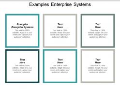 Examples enterprise systems ppt powerpoint presentation professional infographics cpb