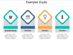 Examples equity ppt powerpoint presentation professional demonstration cpb