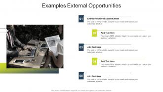 Examples External Opportunities In Powerpoint And Google Slides Cpb