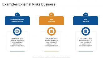 Examples External Risks Business In Powerpoint And Google Slides Cpb