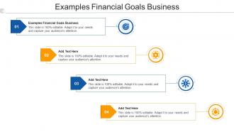 Examples Financial Goals Business In Powerpoint And Google Slides Cpb
