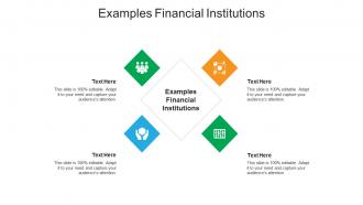 Examples financial institutions ppt powerpoint presentation professional vector cpb
