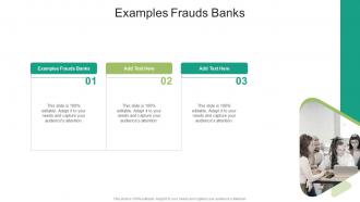 Examples Frauds Banks In Powerpoint And Google Slides Cpb