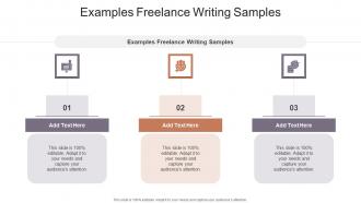 Examples Freelance Writing Samples In Powerpoint And Google Slides Cpb