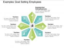 Examples goal setting employees ppt powerpoint presentation summary guidelines cpb