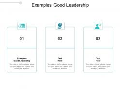 Examples good leadership ppt powerpoint presentation backgrounds cpb