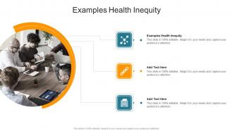 Examples Health Inequity In Powerpoint And Google Slides Cpb
