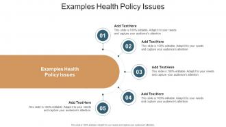 Examples Health Policy Issues In Powerpoint And Google Slides Cpb