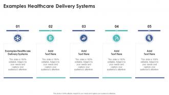 Examples Healthcare Delivery Systems In Powerpoint And Google Slides Cpb