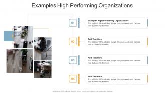 Examples High Performing Organizations In Powerpoint And Google Slides Cpb
