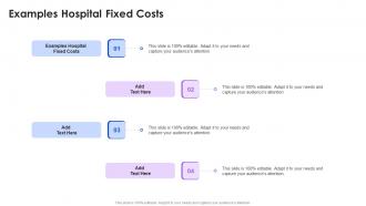 Examples Hospital Fixed Costs In Powerpoint And Google Slides Cpb