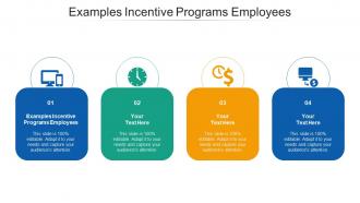 Examples incentive programs employees ppt powerpoint presentation portfolio layout cpb