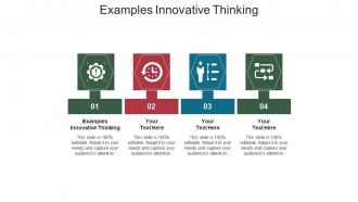 Examples innovative thinking ppt powerpoint presentation outline guidelines cpb