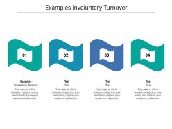 Examples involuntary turnover ppt powerpoint presentation layouts design ideas cpb