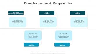 Examples Leadership Competencies In Powerpoint And Google Slides Cpb