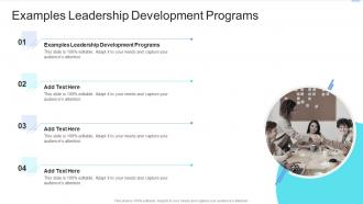 Examples Leadership Development Programs In Powerpoint And Google Slides Cpb