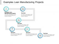 Examples lean manufacturing projects ppt powerpoint presentation summary microsoft cpb