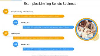 Examples Limiting Beliefs Business In Powerpoint And Google Slides Cpb