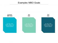 Examples mbo goals ppt powerpoint presentation inspiration guidelines cpb