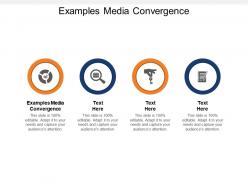 Examples media convergence ppt powerpoint presentation model graphics pictures cpb