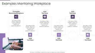 Examples Mentoring Workplace In Powerpoint And Google Slides Cpb