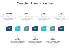 Examples monetary incentives ppt powerpoint presentation slides background images cpb