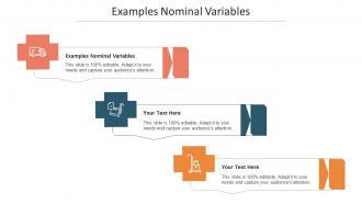 Examples Nominal Variables Ppt Powerpoint Presentation Infographic Template Cpb