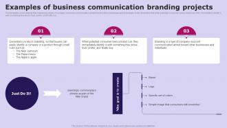 Examples Of Business Communication Social Media Communication Strategy SS V