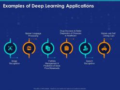 Examples Of Deep Learning Applications Ppt Powerpoint Presentation Introduction