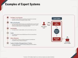 Examples of expert systems reasonable period ppt powerpoint presentation file graphics example