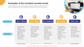 Examples Of Five Incident Severity Levels