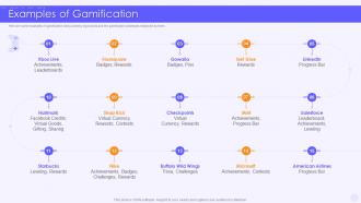 Examples Of Gamification Implementing Games In Business Marketing
