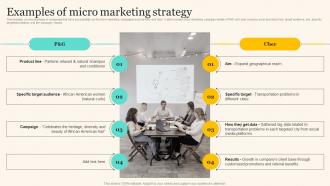 Examples Of Micro Marketing Strategy Marketing Strategies To Grow Your Audience
