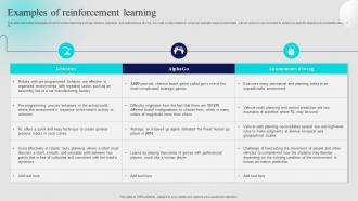 Examples Of Reinforcement Learning Approaches Of Reinforcement Learning IT