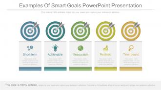 Examples of smart goals powerpoint presentation