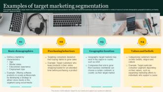 Examples Of Target Marketing Segmentation Marketing Strategies To Grow Your Audience