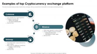 Examples Of Top Cryptocurrency Exchange Platform