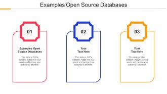 Examples Open Source Databases Ppt Powerpoint Presentation Inspiration Shapes Cpb