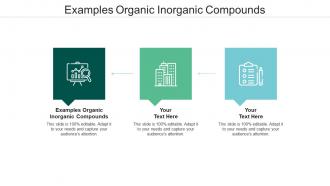 Examples organic inorganic compounds ppt powerpoint presentation backgrounds cpb