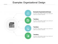Examples organizational design ppt powerpoint presentation icon background designs cpb