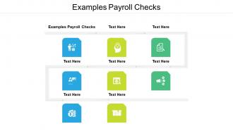 Examples payroll checks ppt powerpoint presentation infographics tips cpb