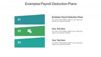 Examples payroll deduction plans ppt powerpoint presentation gallery skills cpb